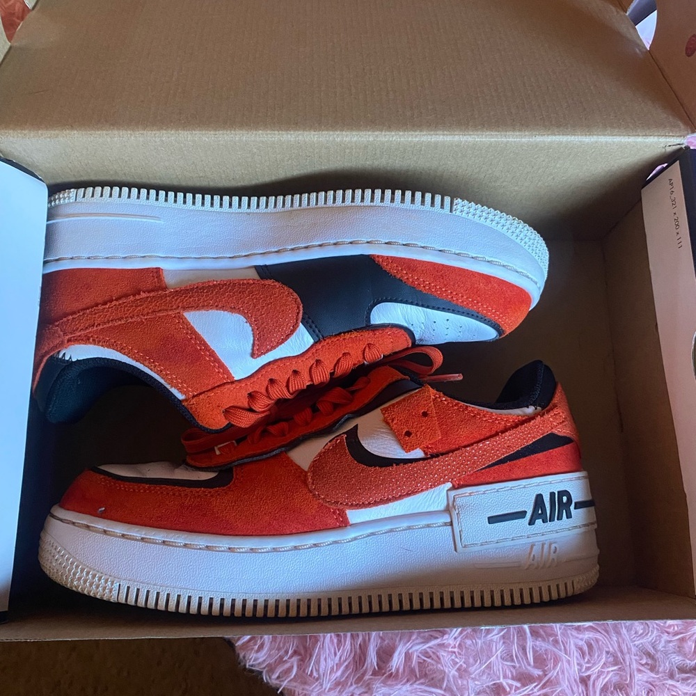Nike Kids Sneakers - Red, White, and Black only worn once